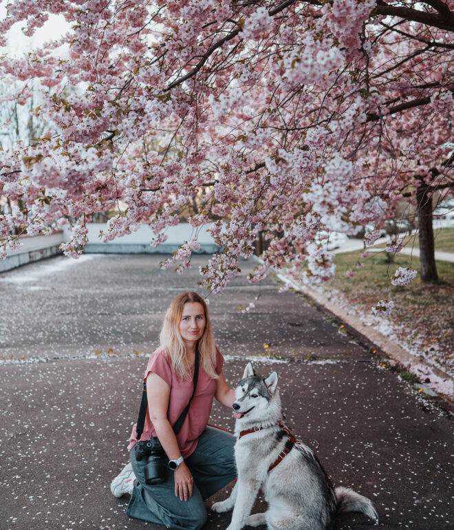 Jarní společná - Kateřina Mráčková - fotografování psů